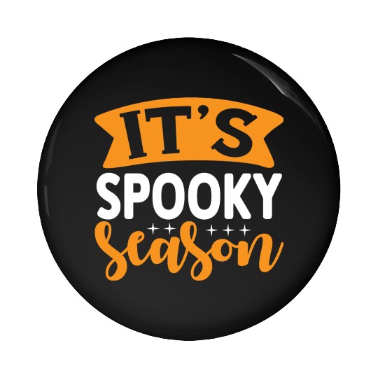It's Spooky Season Pin Buttons