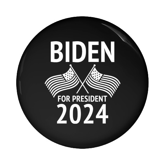 Joe Biden For President 2024 Pin Buttons