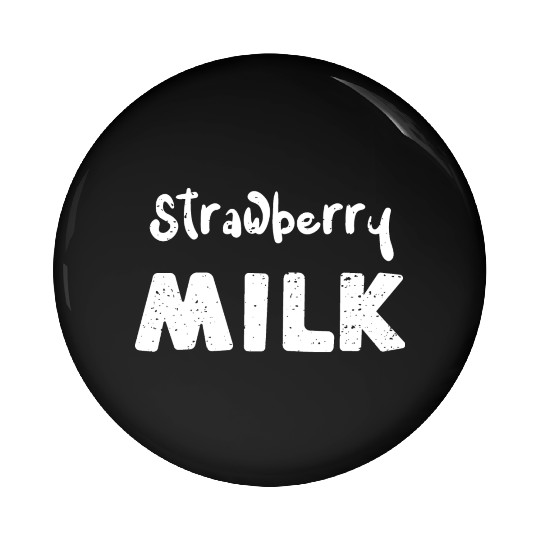 Strawberry Milk - Cow Pin Buttons