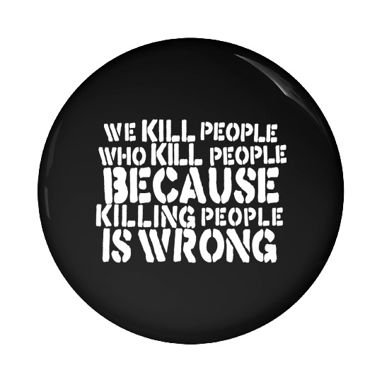 Anti War Saying - Ukraine Russia Peace No Killing Pin Buttons