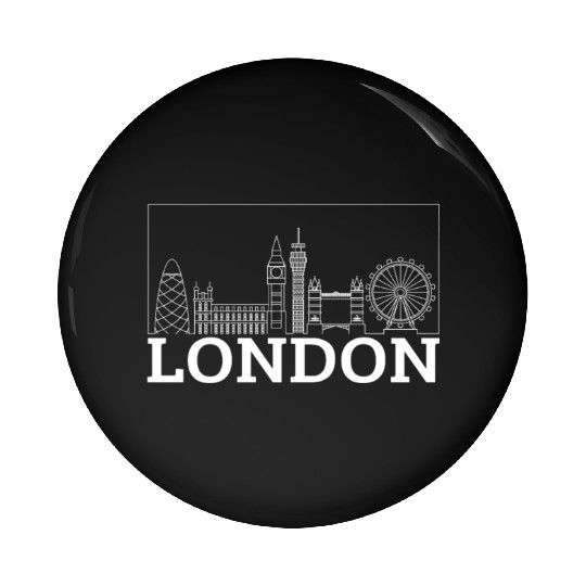 London Pin Buttons