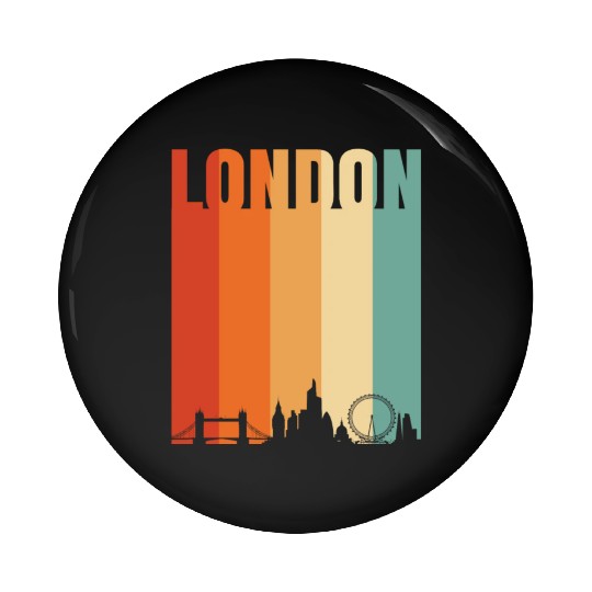 I Love London Gift Idea Pin Buttons