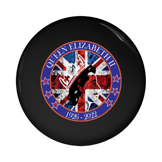 ''queen elizabeth Pin Buttons rest in peace elizabeth sh