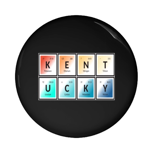 Elements of Kentucky Pin Buttons