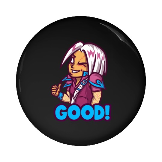 emote maker featuring lost ark inspired characters Pin Buttons
