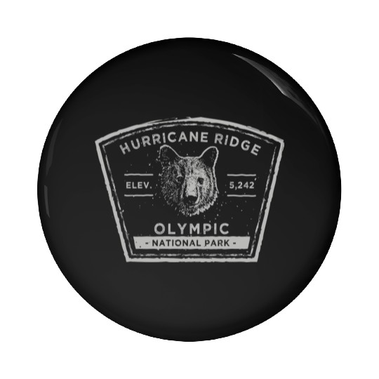 Hurricane Ridge Olympic National Park Pin Buttons