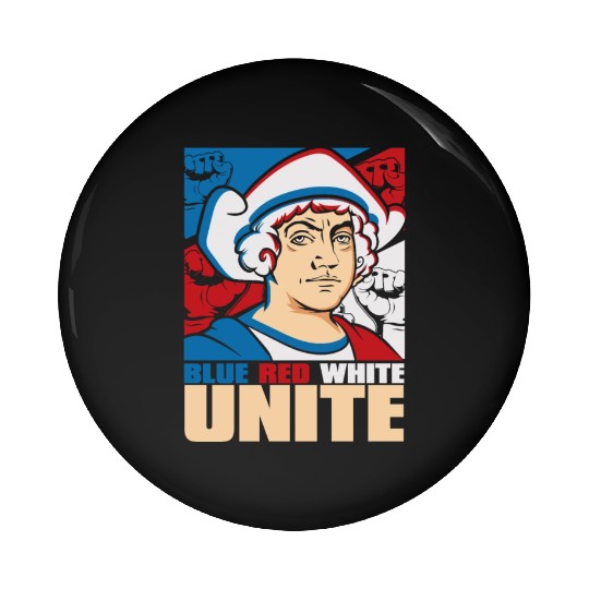 Columbus Day 1492 Pin Buttons