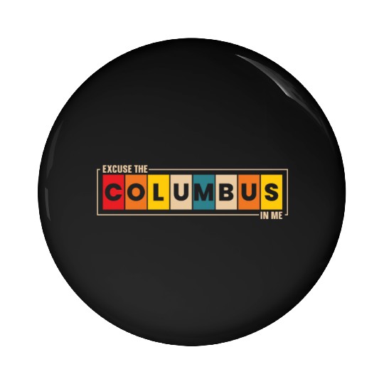 Columbus Day 1492 Pin Buttons