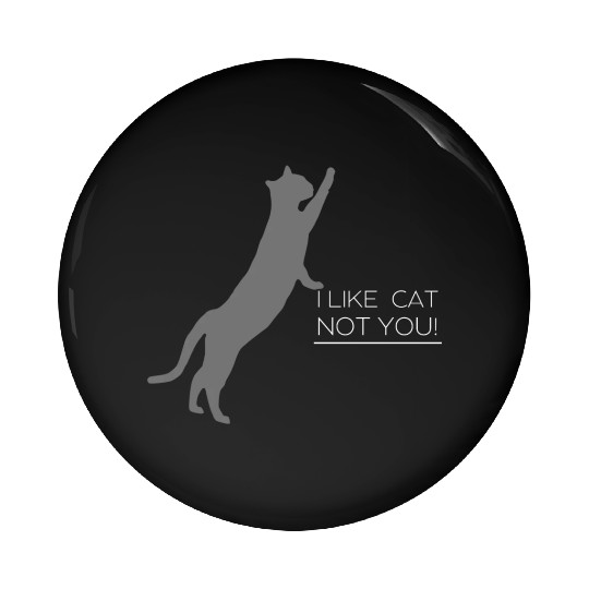 Modern Cat Pin Buttons