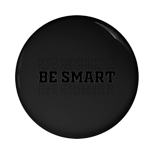 Be Smart Black Edition Pin Buttons
