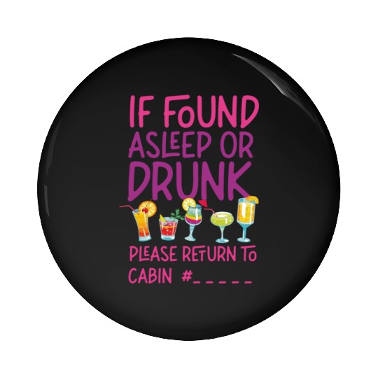 Cruise Ship Vacation Friends Pin Buttons