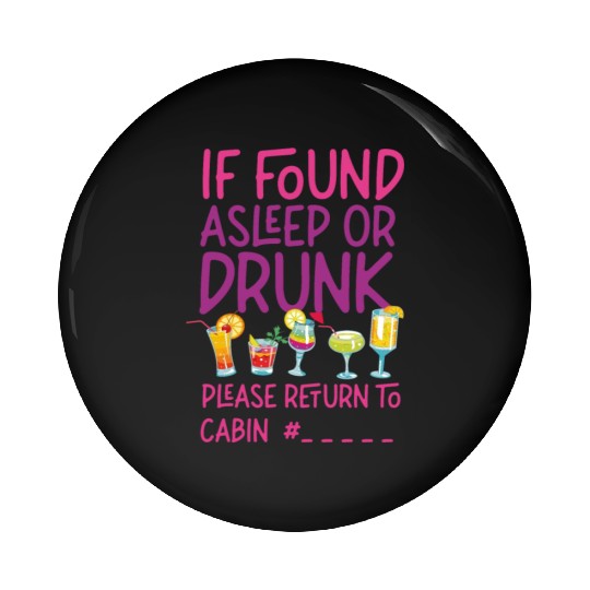 Cruise Ship Vacation Friends Pin Buttons