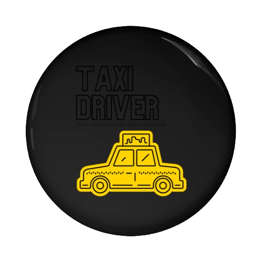 Taxi Pin Buttons