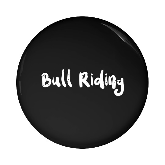 Bull Riding - Texas Pin Buttons