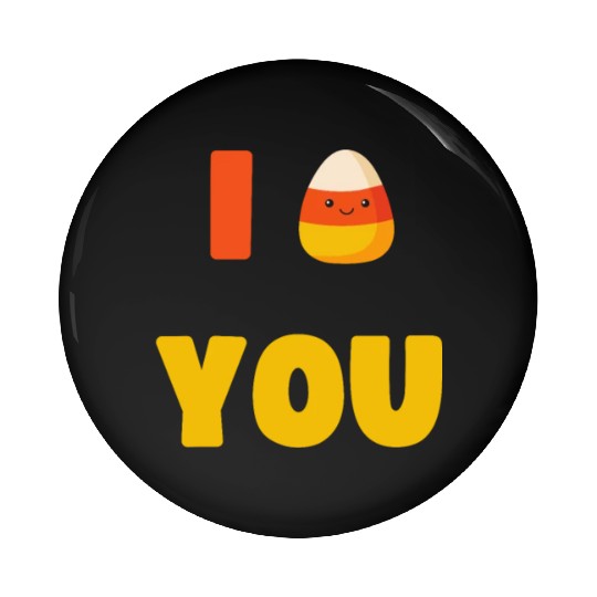 CUTE HALLOWEEN LAZY COSTUME I CANDY CORN YOU Pin Buttons