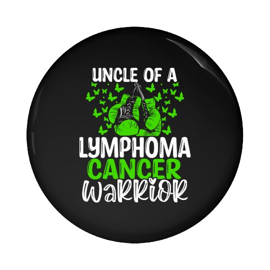Lymphoma Cancer Awareness Uncle Nephew Niece Pin Buttons