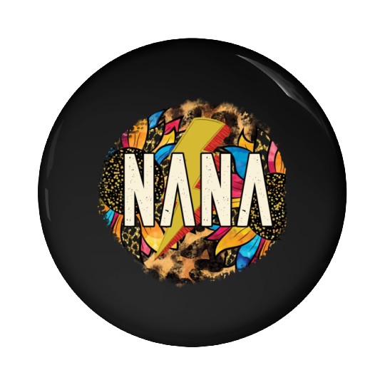 Western Nana Pin Buttons, Nana Sublimation Design, Nan