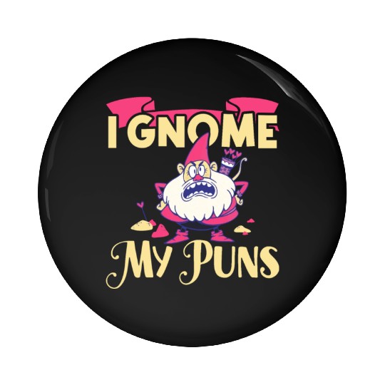 Garden Gnomes Gnome Lover Funny Gnome Gardening Pin Buttons