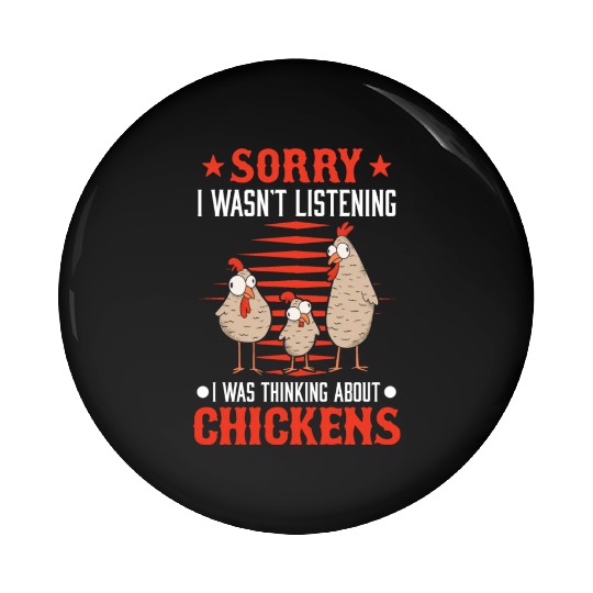 Chickens Gift Chicken Pin Buttons