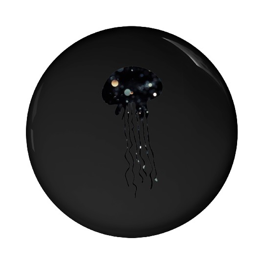 Jellyfish Galaxy Pin Buttons
