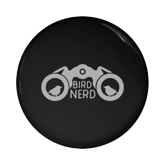 Bird Nerd Pin Buttons