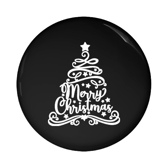 Merry Christmas Pin Buttons