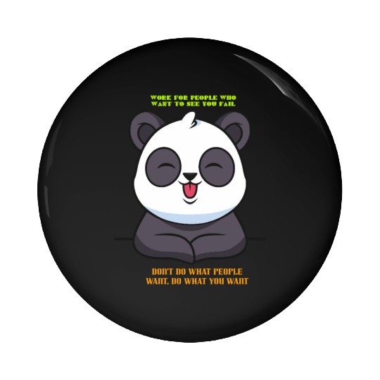 Panda Pin Buttons