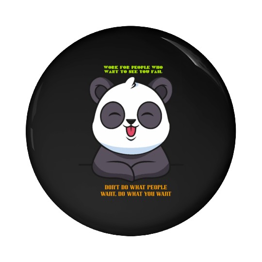 Panda Pin Buttons