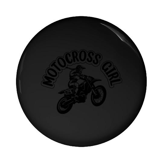 Dirtbike Girl Supercross Girl Enduro Off-road Moto Pin Buttons