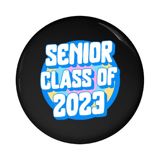 Graduation Pin Buttons, Senior Class Of 2023 Gift End