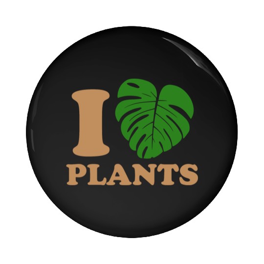 I love plants Pin Buttons