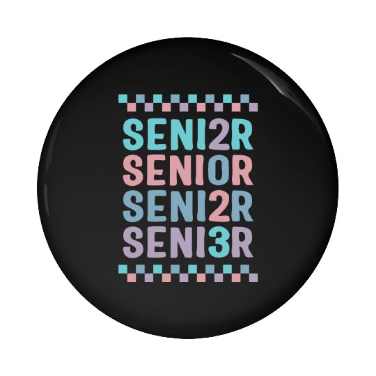 Graduation Pin Buttons, Senior Class Of 2023 Gift End