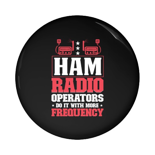 Ham Radio Radio Operator Amateur Radio Signal Pin Buttons
