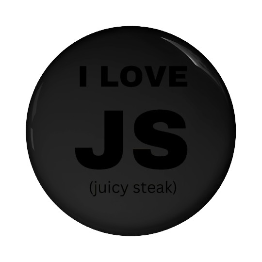 JavaScript web developer funny programming Pin Buttons