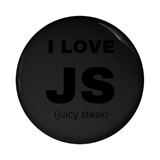 JavaScript web developer funny programming Pin Buttons