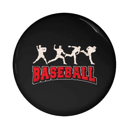 Baseball Pitcher Baseball Pitching Closer Relief B Pin Buttons