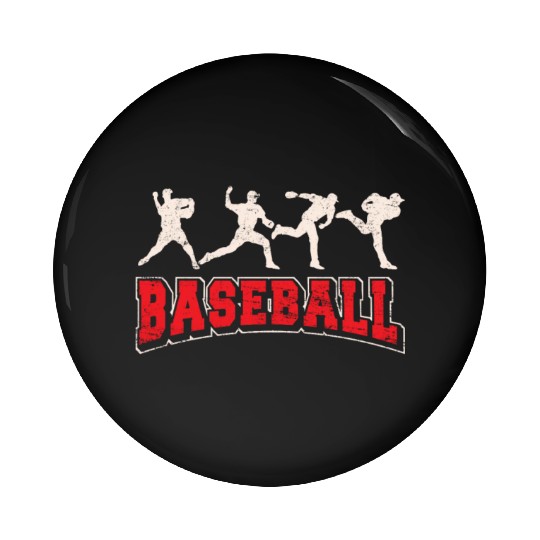 Baseball Pitcher Baseball Pitching Closer Relief B Pin Buttons