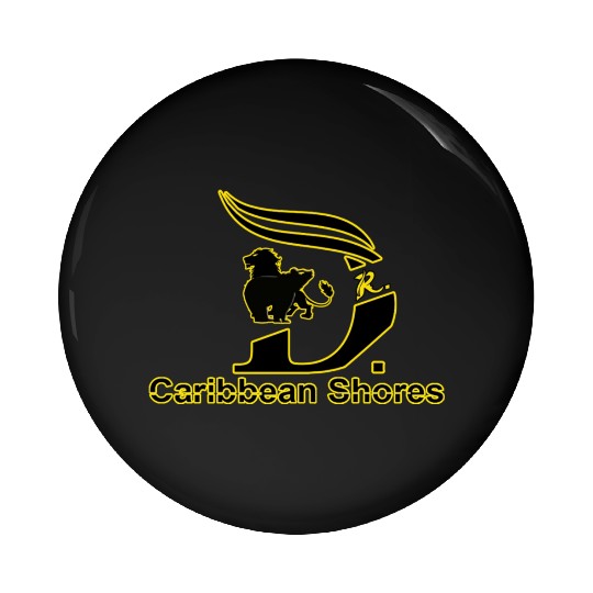 DR Grizzly Lion Pin Buttons