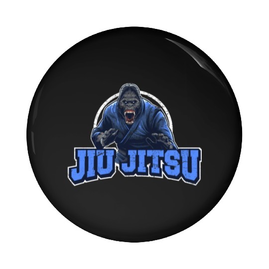 Brazilian Jiu Jitsu Gorilla BJJ Brazilian Jiu-Jits Pin Buttons