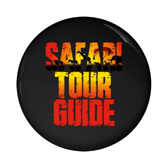 Safari Tour Guide Pin Buttons