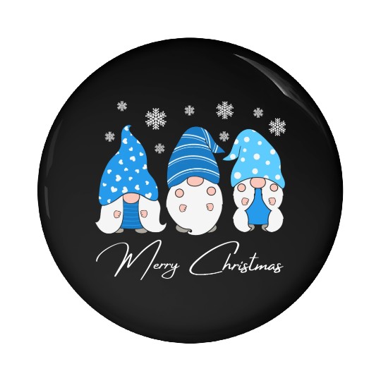Gnomes family Pin Buttons Christmas Pin Buttons 2022 winter