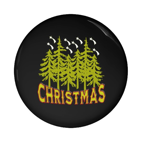 Happy Hallothanksmas Funny Christmas, Classic Pin Buttons