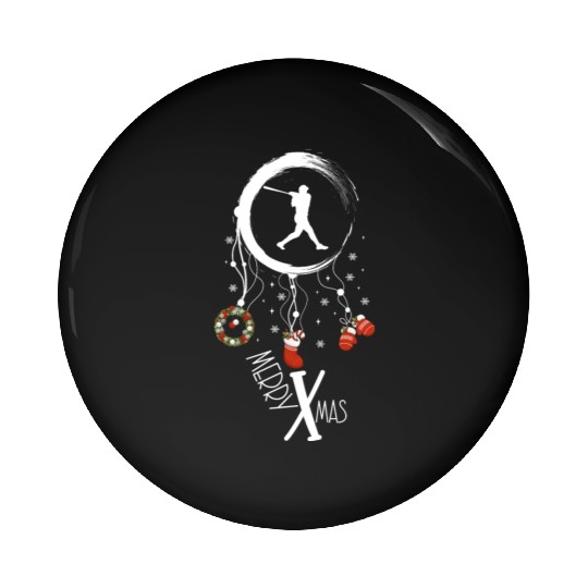 Winter dreamcatcher Christmas Baseball Pin Buttons