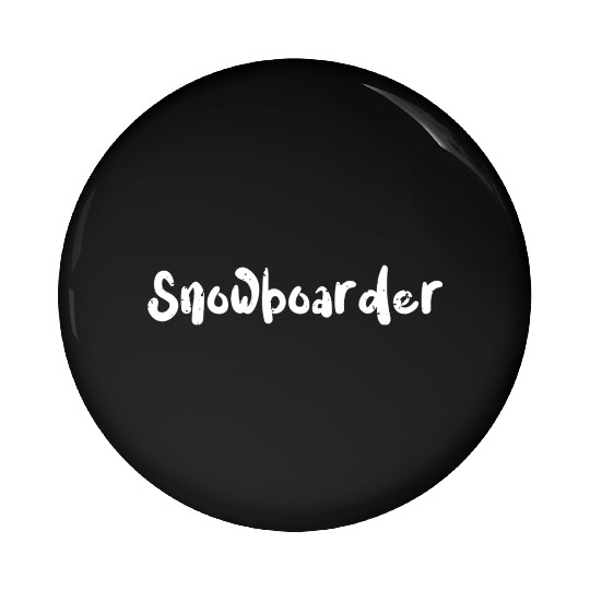 Snowboarder - Snowboarding Pin Buttons