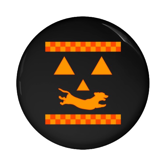 Halloween Pin Buttons, Dachshund Cute Pin Buttons, Dachshund