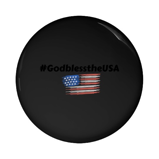 #GodblesstheUSA | Pro USA | America | Pro American Pin Buttons