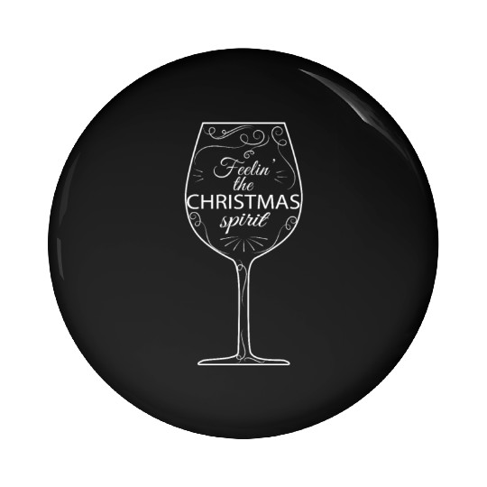 Christmas Drinking Wine, Beer, and Liquor Feelin' Pin Buttons