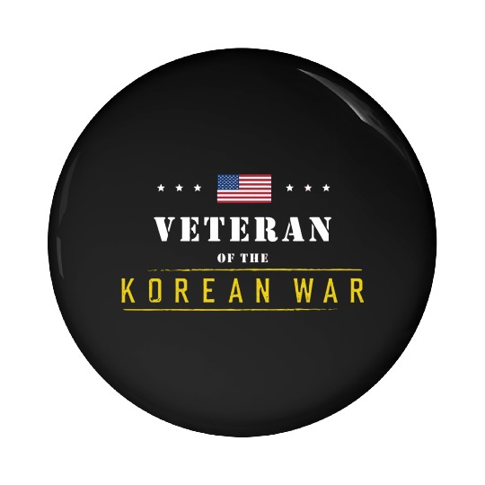 Veteran Of The Korean War Pin Buttons