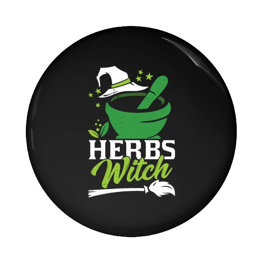 Herbs Witch Herbalism Gardening Herb Herbalist Pin Buttons