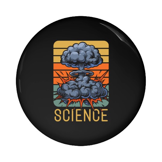 Physics Physicist Nuclear Physics Pin Buttons